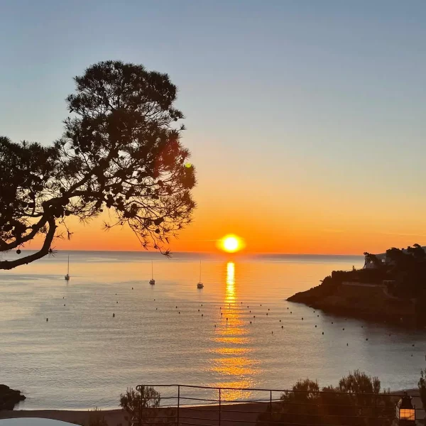 Coucher de soleil villa begur