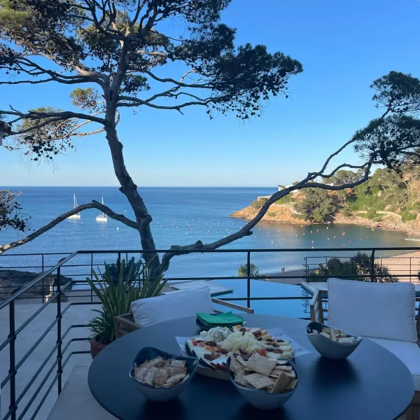 Villa bord de mer tapas